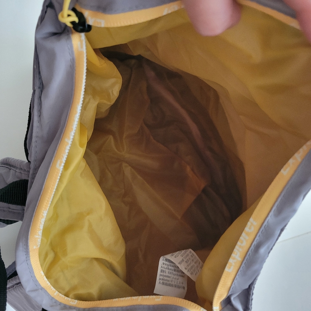 Gray Foldable Backpack - Picture 5 of 7